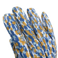 Цветочная ватная тренировка с мини -точками ПВХ садовые перчатки